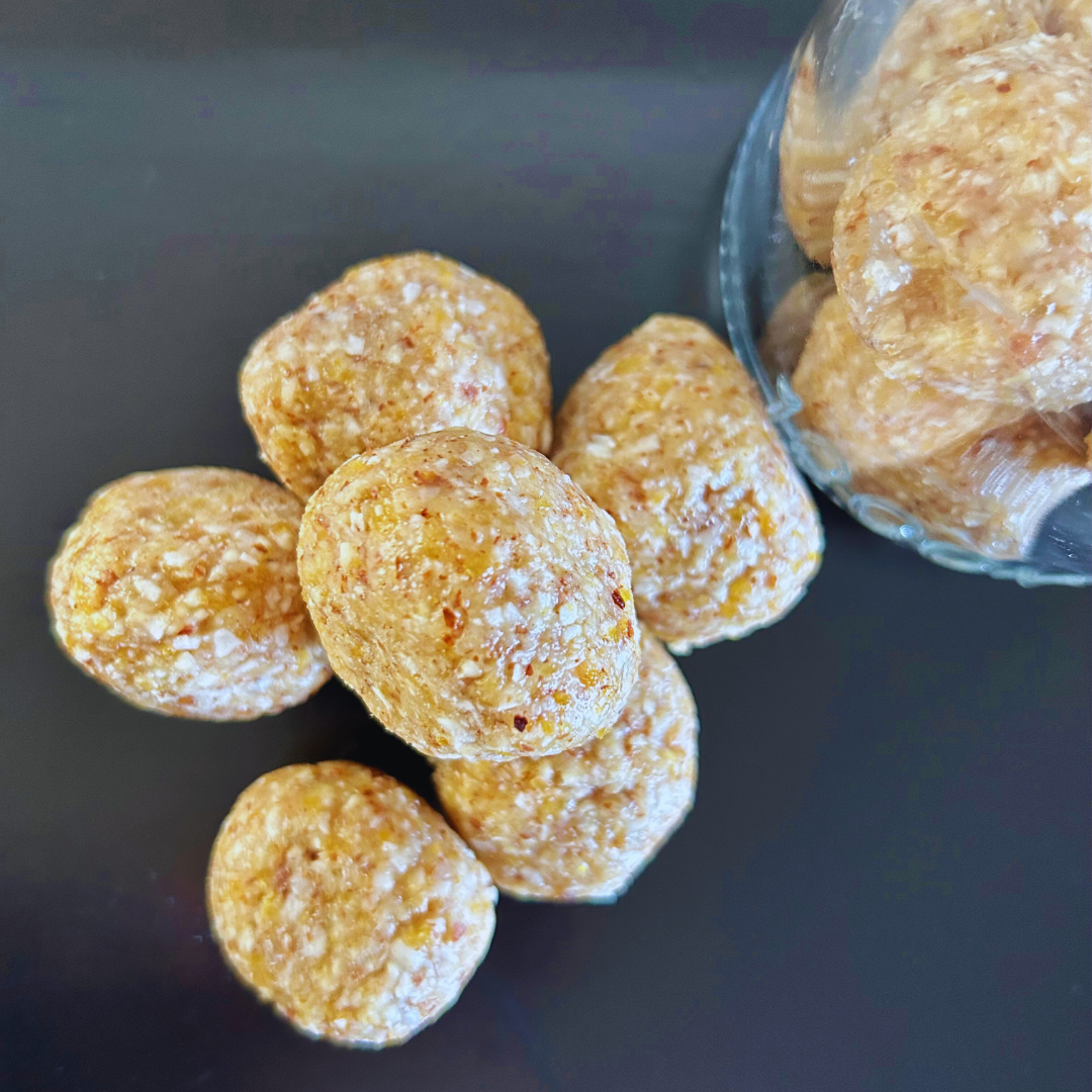Apricot Almond & Honey Energy Balls Honest Wholefood Co.