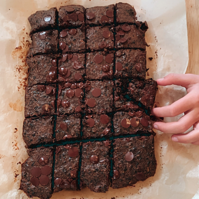 Fudgy Black Bean Brownies