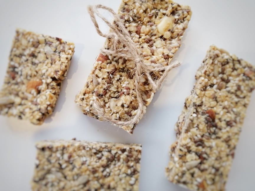 Raw Granola Bars Easy Refined Sugar Free Muesli Bar Recipe Honest