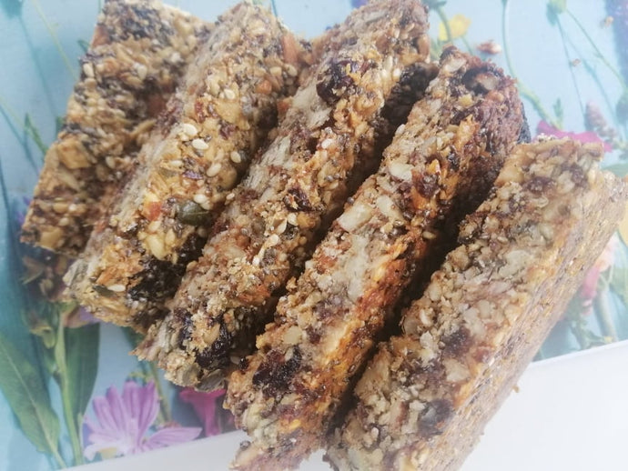 One Bowl GF Nut & Seed Muesli Bars