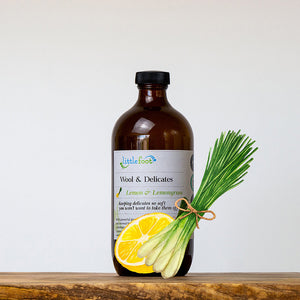 Littlefoot Wool & Delicates Lemon & Lemongrass Laundry Liquid