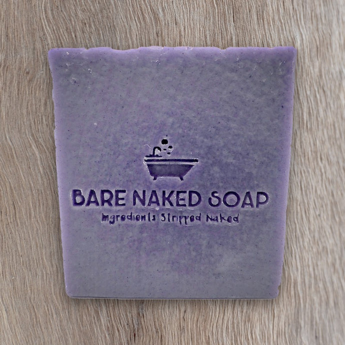 Bare Naked Soap Purple Clay & Lavender Soap Bar