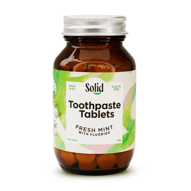 Toothpaste Tablets NZ Made – Fresh Mint (Solid Oral Care)